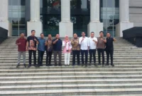 Sidang lanjutan perbaikan permohonan syarat usia alternatif terhadap calon anggota Komisi Pemilihan Umum Republik Indonesia (KPU RI) dan Badan Pengawas Pemilu (Bawaslu RI) digelar dalam gedung Mahkamah Konstitusi (MK). Rabu, (03/06/2026).