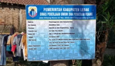 Proyek jalan di Rangkasbitung jadi sorotan