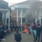 Keterangan poto : Gampar desak Kejari Lebak usut tuntas dugaan penyelewengan anggaran PNPM tahun 2014 seluruh UPK se Kabupaten Lebak 