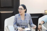 Keterangan foto : Anggota DPR RI dari partai PDI Perjuangan Rieke Diah Pitaloka, Jumat (5/6/2026)
