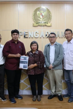 KP MBG dan Keluarga Korban Kecelakaan Kerja Mengadu ke Komnas HAM