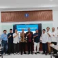 Persatuan Wartawan Indonesia (PWI) Pusat dan Institut Pertanian Bogor membahas rencana kerja sama program beasiswa S 2 bagi wartawan dalam pertemuan yang berlangsung di Ruang GSC 1, Gedung GSC, Kampus IPB University Baranangsiang, Bogor, Selasa 2 Juni 2026