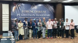 PT Kristalin Ekalestari menggelar Forum Diskusi publik dengan mengajak masyarakat dan pemilik hak adat wilayah Desa Nifasi, Distrik Makimi, Nabire, Papua Tengah. Pada Jumat (26/6/2026).