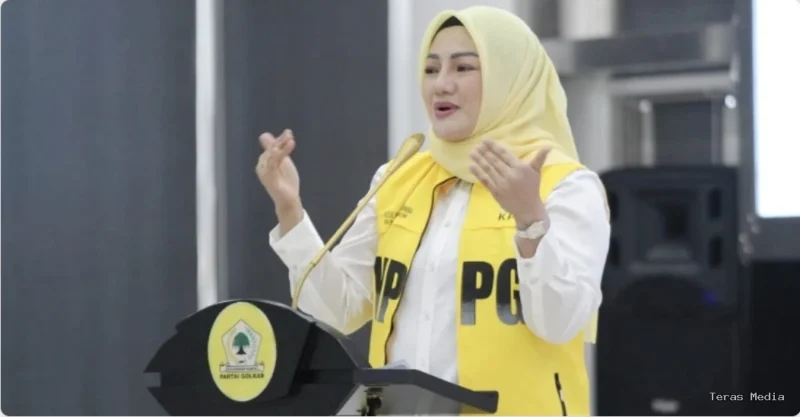 Anggota DPR RI dari Fraksi Partai Golkar, Adde Rosi Khoerunnisa, Rabu (10/6/2026)