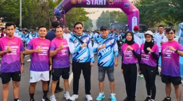 Semangat HUT Bhayangkara! Kajari Tangerang Ikut Fun Bike, Sinergi Makin Solid