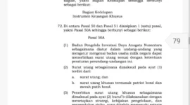 Undang-Undang Pengembangan dan Penguatan Sektor Keuangan (UU P2SK).
