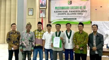 Bangun Sinergi Alumni dan Kader, HMI Banten Raya Titipkan Lima Rekomendasi kepada KAHMI Pandeglang