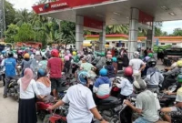 Kelangkaan Bahan Bakar Minyak (BBM) kembali terjadi secara masif di Sumatera Utara, khususnya Kota Medan pada Rabu (15/7/2026).