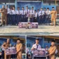 Keterangan poto : Kepala Sekolah SMPN 3 Rangkasbitung saat berpoto bersama tim Futsal beserta Pelatih dan opicial peraih juara 2 Turnamen Futsal Kapolres Cup antar pelajar tahun 2026