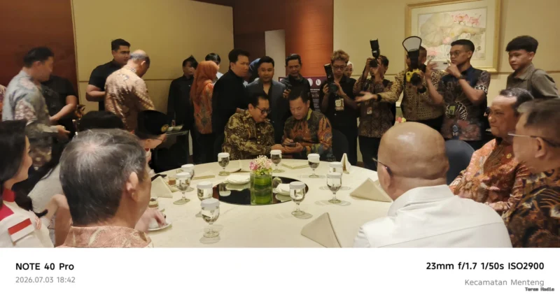 Pendiri Srikandi Jaga Desa yang juga Utusan Khusus Presiden RI sekaligus Ketua Dewan Pembina Srikandi Jaga Desa, Hashim S. Djojohadikusumo,