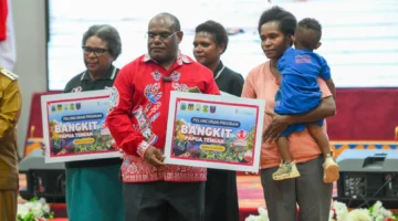 Program BANGKIT Resmi Diluncurkan, Seribu Anak Papua Tengah Bakal Terima Bantuan Rp350 Ribu per Bulan