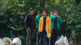 Presiden Mahasiswa Universitas Jayabaya sekaligus Koordinator Pusat BEM PERSATUAN INDONESIA Maulana Sai, Kamis (9/7/2026) di Jakarta