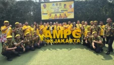 Pengurus Pusat Angkatan Muda Pembaharuan Golkar (PP AMPG) memberikan apresiasi istimewa kepada Pengurus Daerah AMPG DKI Jakarta atas keberhasilan merekrut sebanyak 10.000 kader muda.