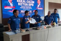 Anggota DPR RI Anton Sukartono Suratto resmi mendaftarkan diri kembali sebagai Bakal Calon Ketua DPD Partai Demokrat Jawa Barat untuk periode mendatang