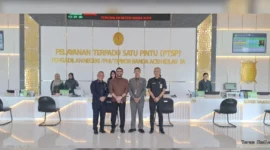 Pengadilan Negeri Banda Aceh menerima kunjungan kerja Anggota Komisi III DPR RI, Dr. H. Muhammad Nasir Djamil, pada Selasa (11/8/2026).