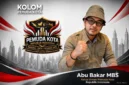 Ketua Umum Pemuda Kota Republik Indonesia Abu Bakar MBS, menilai klarifikasi pihak Newport dan