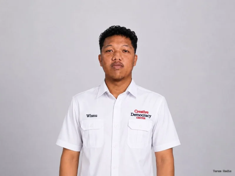 Hajar Wisnu Hardiansyah, putra daerah Kalimantan, mahasiswa Universitas Primagraha Serang Banten, sekaligus Direktur Bidang Politik di Creative Democracy Center (CDC).