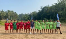 Guyub Rukun Rayakan HUT ke 81 RI, Warga Kanaga Harap Punya Lapangan Olahraga Milik Sendiri