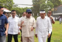 Presiden Prabowo Subianto dan Gubernur Jawa Barat Dedi Mulyadi