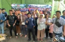 Sekitar 60 pedagang asongan dan pedagang kaki lima (PKL) yang beraktivitas di kawasan Gelora-Palmerah kini memiliki wadah bersama.