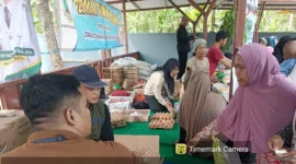 Bulog Lebak dan Pandeglangs saat operasi pasar