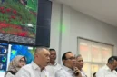 Ombudsman RI saat pemantauan abu vulkanik anak gunung krakatau