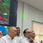 Ombudsman RI saat pemantauan abu vulkanik anak gunung krakatau
