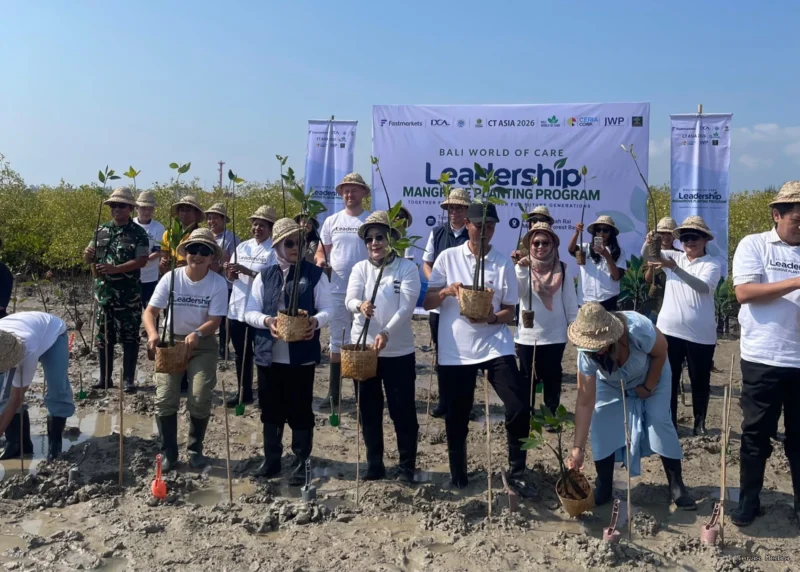 Menanam mangrove bukan lagi sekadar aksi penghijauan.
