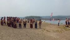 Keterangan poto : Acara upacara pembukaan Perkemahan selasa rabu SKh Negeri 01 Lebak pada 1/9/2026