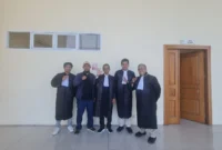 Tim Kuasa Hukum dari LBH PERADI PROFESIONAL, yang terdiri dari Marulitua Rajagukguk, Irman Bunawolo, Juhari Siahaan, Ahmad Yusra, dan Ali Akbar Tanjung.