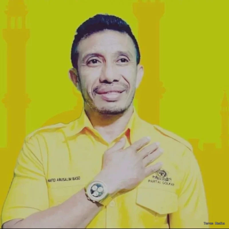 Pengurus DPP Partai Golkar, Hafid Baso,