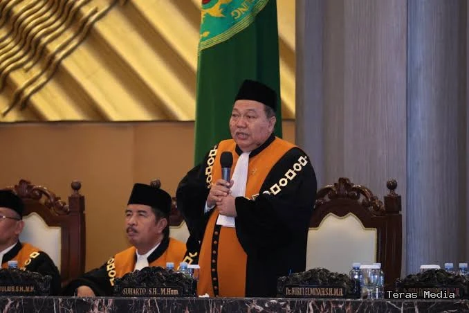Wakil Ketua Mahkamah Agung (MA) Republik Indonesia Bidang Yudisial, Suharto, S.H.,