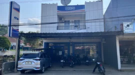 Keterangan poto: Kantor BRI Unit Gunungkencana Kabupaten Lebak Banten