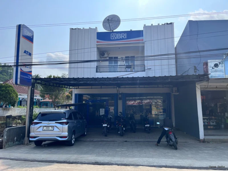 Keterangan poto: Kantor BRI Unit Gunungkencana Kabupaten Lebak Banten