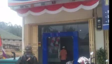 Keterangan poto : Kantor Unit BRI Gunungkencana Kabupaten Lebak