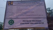 proyek preservasi Jalan Nasional ruas Muara Binuangeun‑Bayah‑Cibarenok hingga batas wilayah Provinsi Jawa Barat. Ruas jalan
