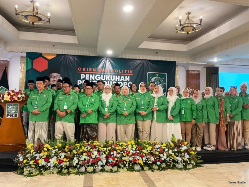 Dewan Pengurus Cabang (DPC) Partai Kebangkitan Bangsa (PKB) Kota Bogor resmi mengukuhkan jajaran kepengurusan masa bakti 2026–2031 di Hotel Salak Heritage, Kota Bogor, Minggu (18/10/2026).