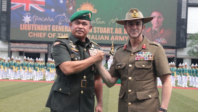 Kasad dan Kasad Australia Teguhkan Persahabatan, Perkuat Kerja Sama Militer Kedua Negara Kasad dan Kasad Australia Teguhkan Persahabatan, Perkuat Kerja Sama Militer Kedua Negara