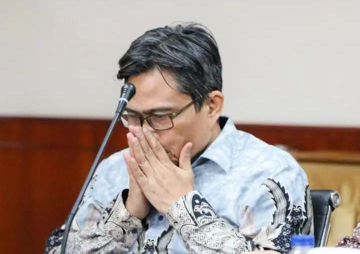 Keterangan foto : Wajid Nu’ad atau Azis ditunjuk sebagai Anggota Dewan Pengawas Badan Layanan Umum Pusat Pengelolaan Komplek Kemayoran, Kamis (17/4/2025)