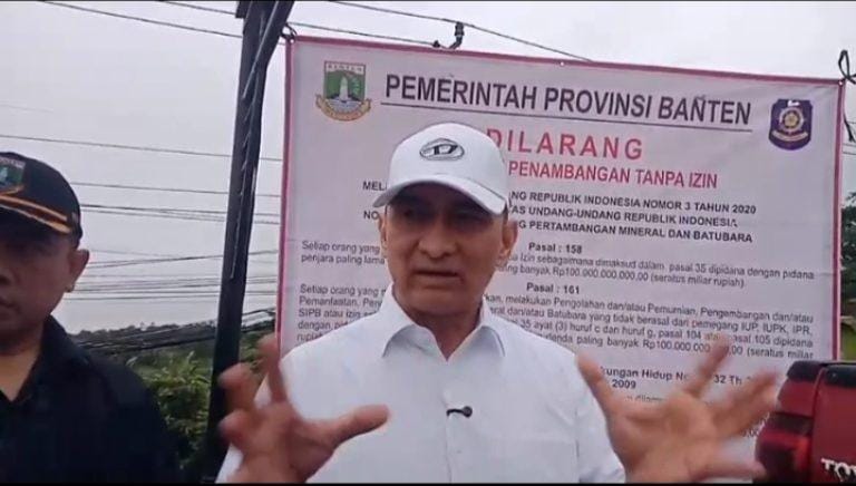 Oplus_131072 Wakil Gubernur Banten Amuk Galian C di Kabupaten Lebak I Teras Media